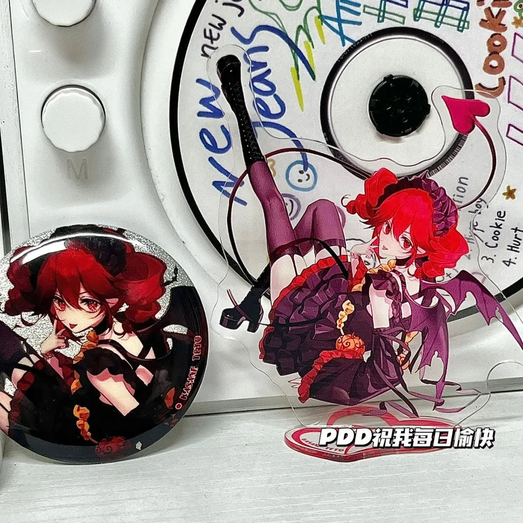 New Kasane Teto Acrylic Stand Figure  Project Diva Anime Peripheral Delicate Room Arrangement Desktop Ornament Gift
