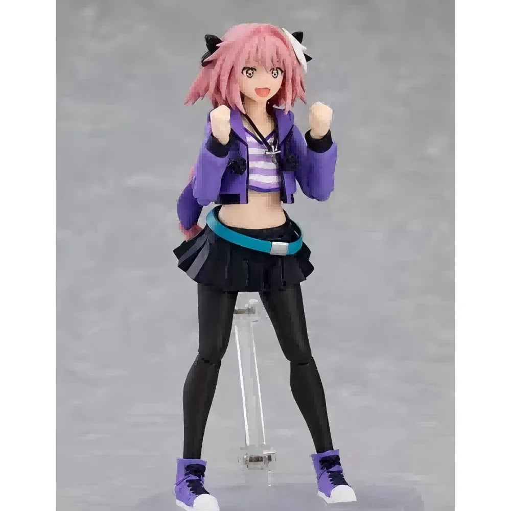 Original Brand New Max Factory Figma 493 Fate Grand Order Astolfo Casual Wear Articulated Figure Collectible Gift