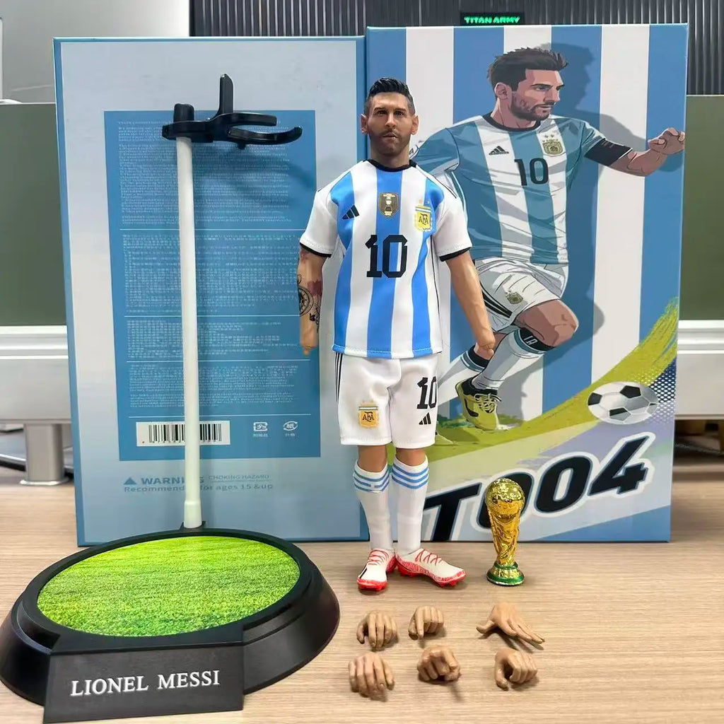 DDTOYS Spot Messi 1/6 Modern Soldier Joint Movable Football Model