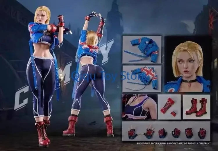 In Stock Jiami  1/6 Street Fighter 6 Jiami  Movable Rubber Doll MS-012