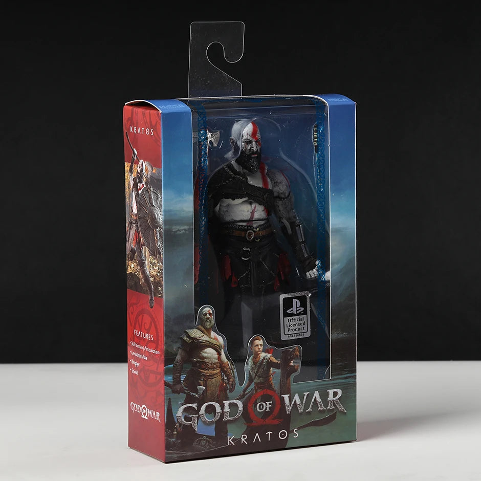 NECA God of War (2018) Kratos Колекционерска екшън фигурка Модел Кукла Декоративна играчка
