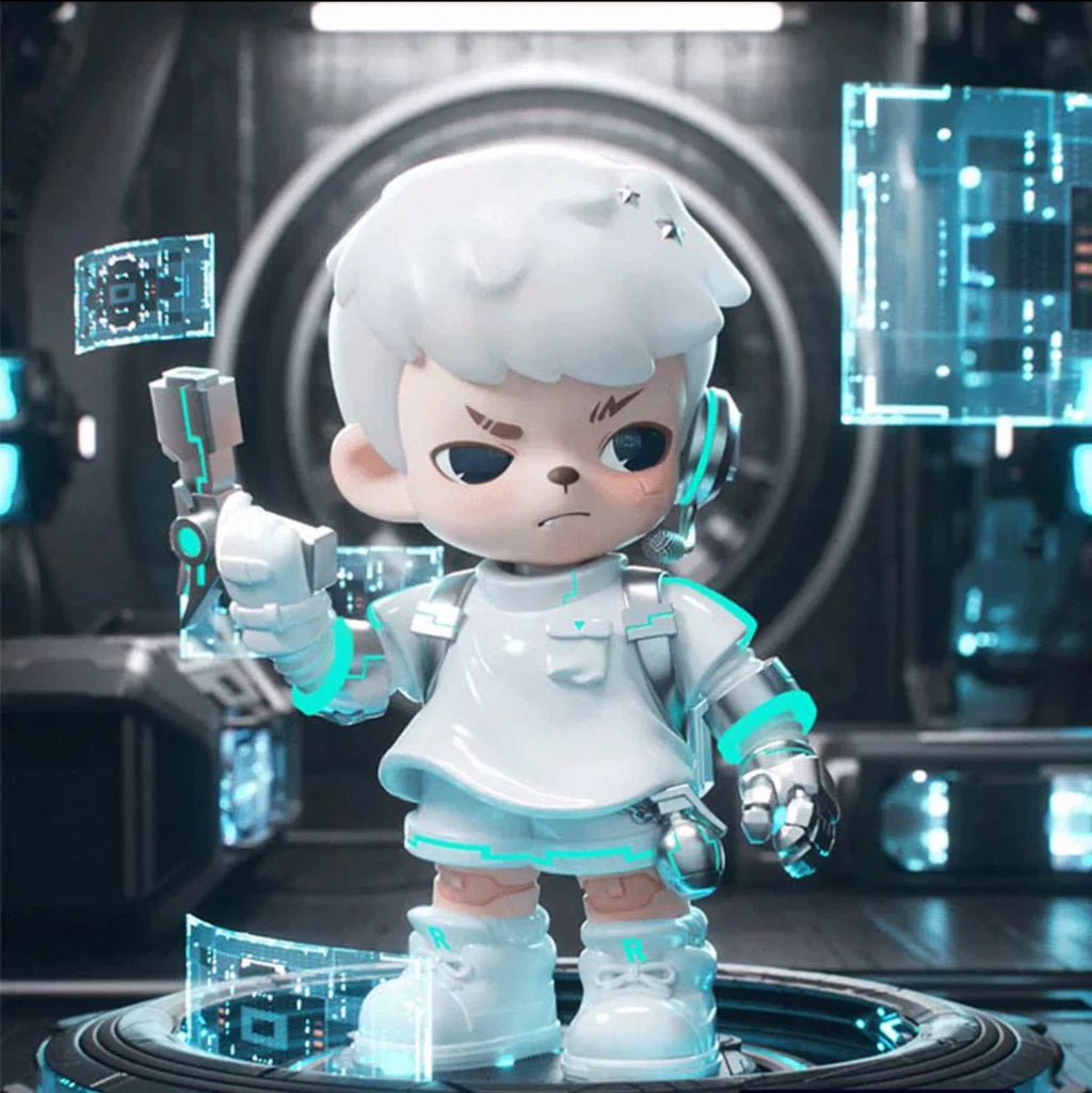 Neue TNT Space Original Rayan Figur Unlimited Silver Domain 3046 Cybercity Hängekarte Große Puppe Handgefertigte Trendige Einlösekarte
