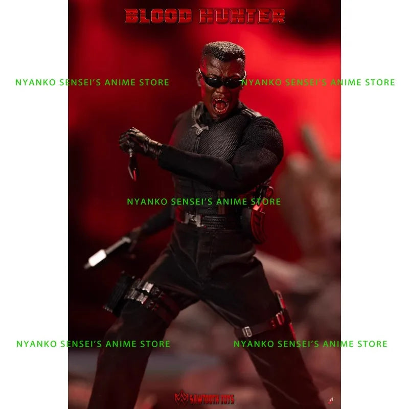 In Stock 6in X Sawtooth Toys Blood Hunter Sawtooth Blade Warrior STM-20252 Action Figure Anime Model Trendy Toy Doll Collectible