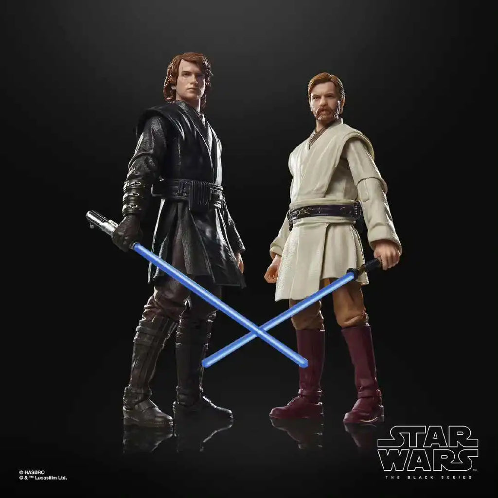 In Spot Original Star Wars: The Black Series Anakin Skywalker & Obi-Wan Kenobi G1305 Action Figure Model Toy Birthday Gifts