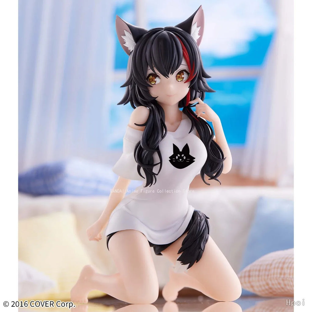 In Stock Original BANDAI BANPRESTO Hololive #hololive IF -Relax Time-Okami Mio Anime Figures Toys Gifts Model Ornaments Statue