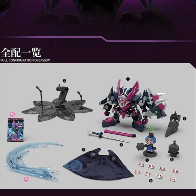 2025 New Yili Chuangwan Fruit Robo 3 - Demon Mobile King & Four Evil Thieves Combineable Devil Overlord King Assembly Model Gift