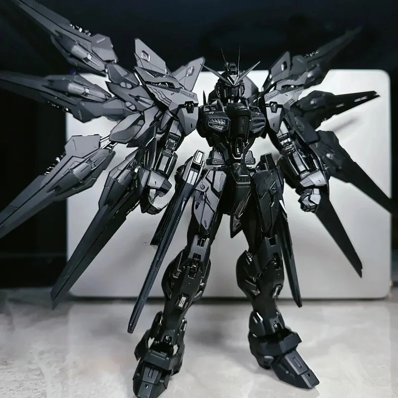 【IN STOCK】CHANGLONG 7701 STRIKE FREEDOM MGEX 1/100 MG Toys Assembly Model Kit Action Figure Midnight Coating Model Mecha Gift