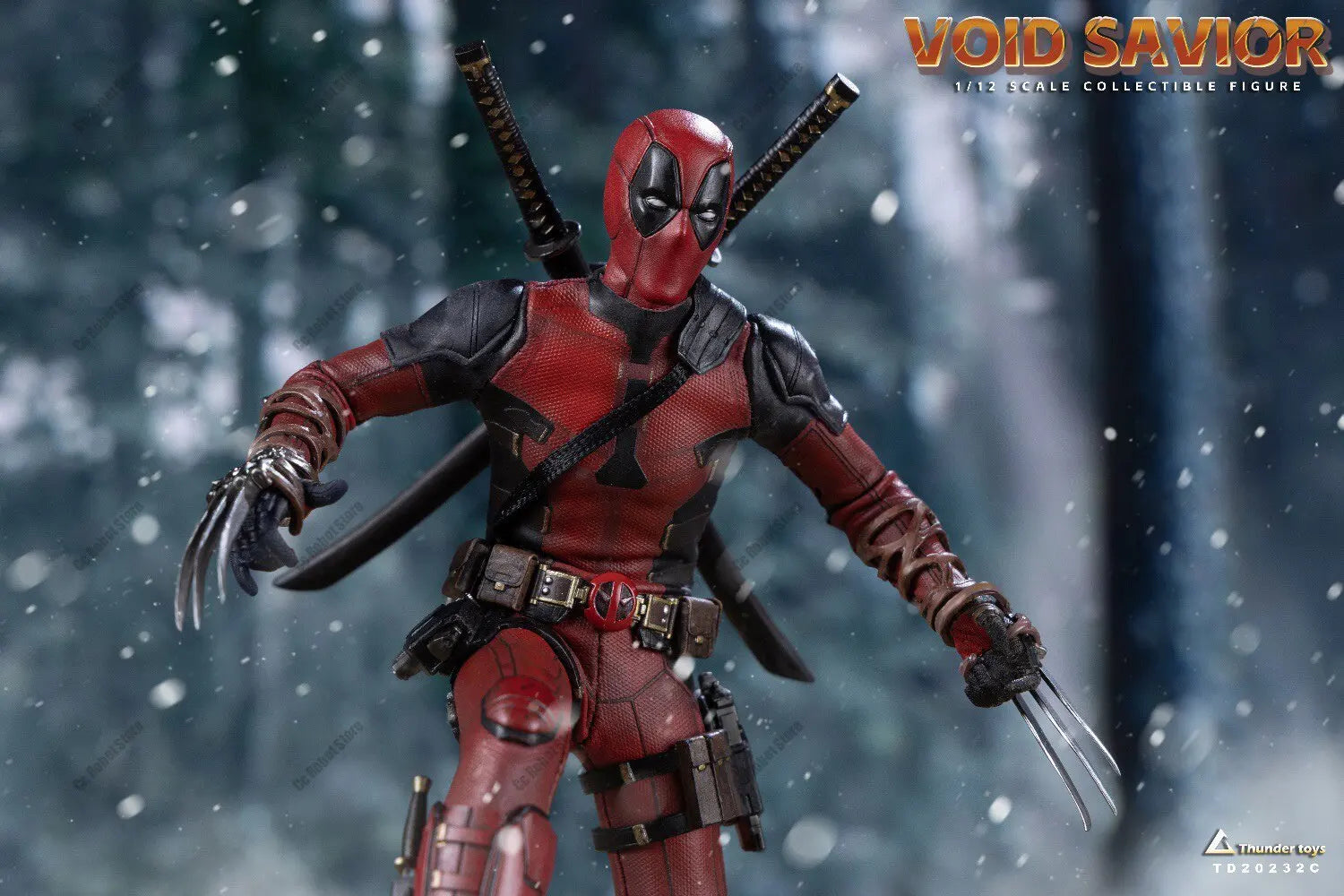 [In Stock] 1/12 Thunder Original Toys Void Saviour TD20232 Deadpool Wolverine, 6-Inch Complete Set, Action Figure Toy