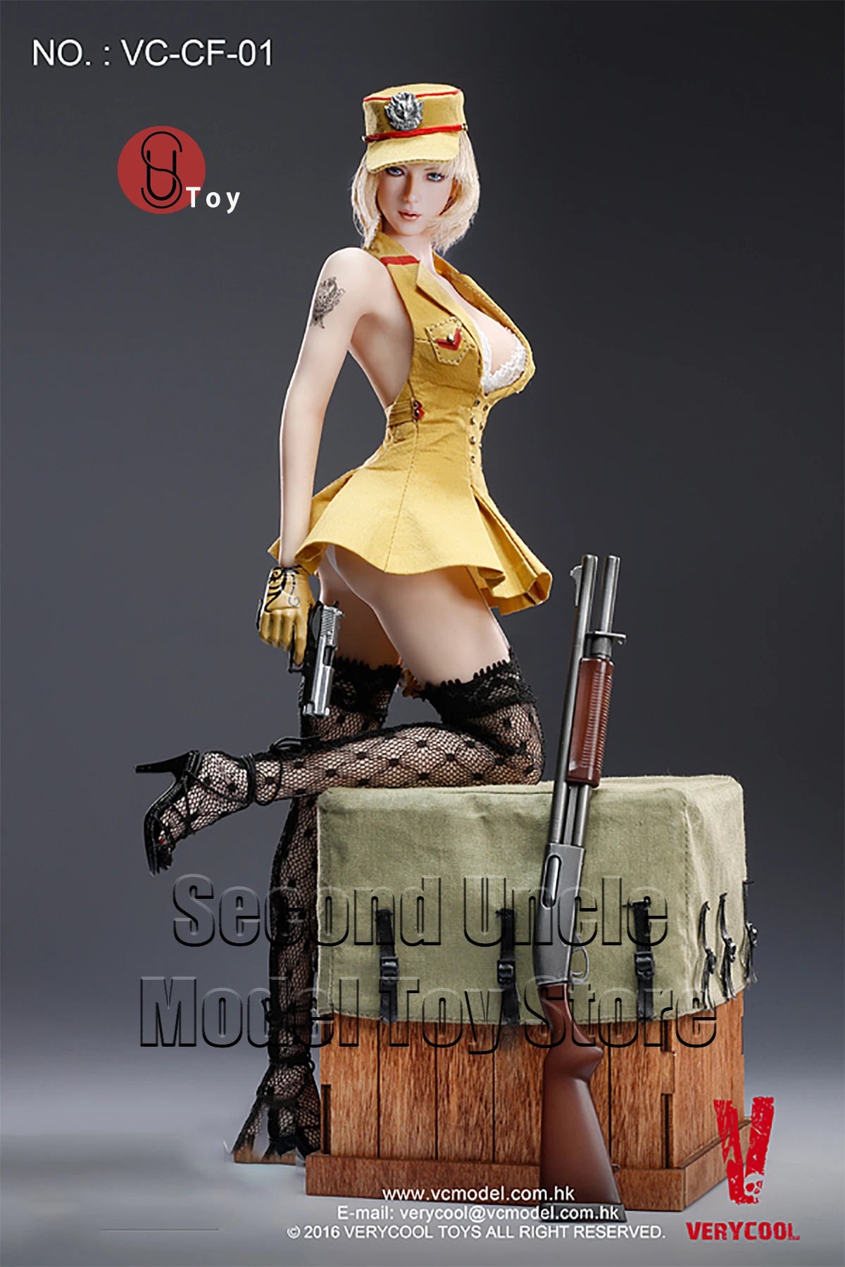 VERYCOOL VC-CF-01 1/6 Lurker Female Soldier Game character 12''  Action Figure Full Set Collectible Model Toys Gift
