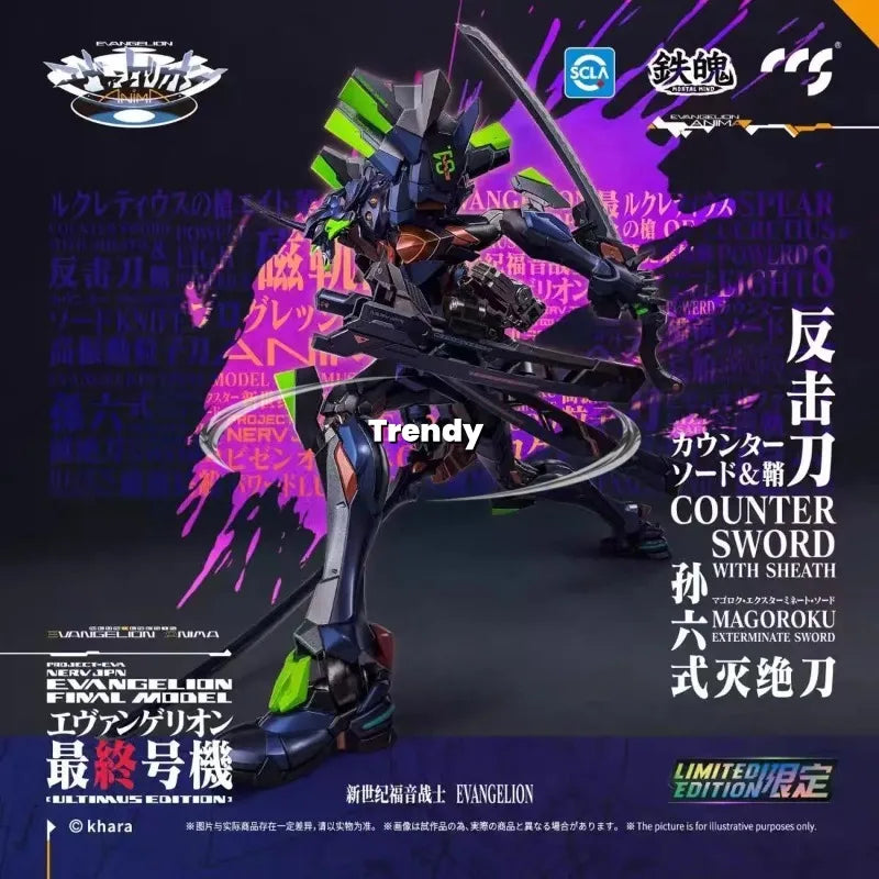 【100%Original 】CCS Final Model Limited Edition CCSTOYS Iron Soul Evangelion New Limited Edition Action Figure Doll Model