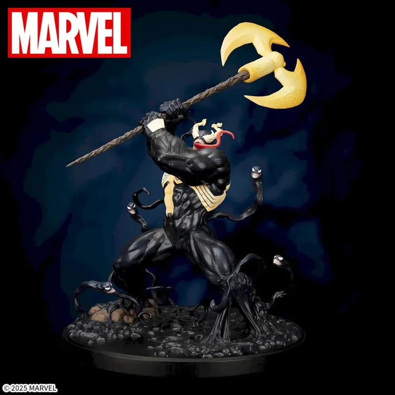 Original SEGA Luminasta Venom King in Black Action Figure Toys PVC Model Collection Anime Figurine Gift
