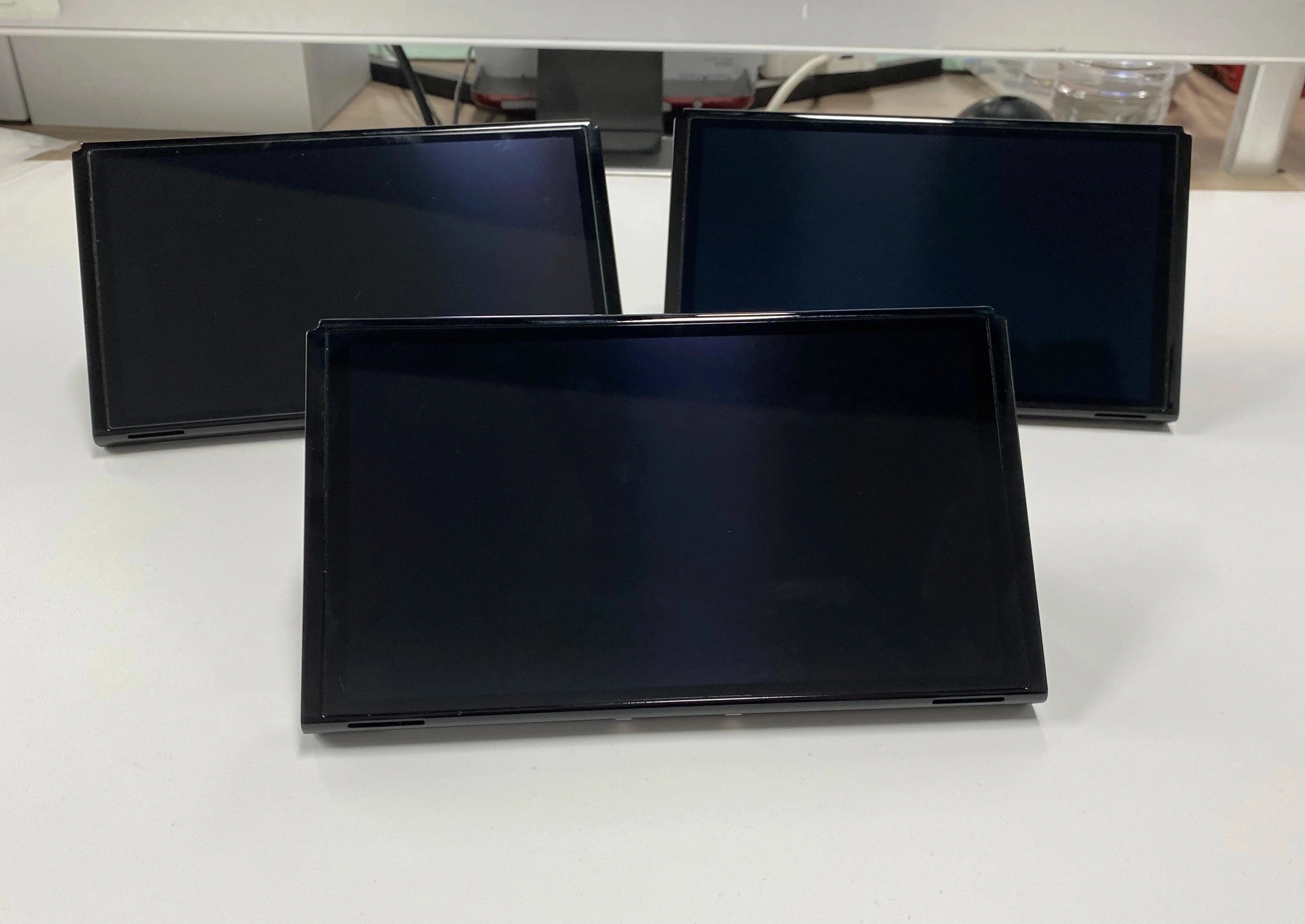 Picofly Modified NS OLED Console Pre-installed Atmosphere Hekate emuMMC / Modified OLED Tablet Console 7 Inch OLED Screen Ready