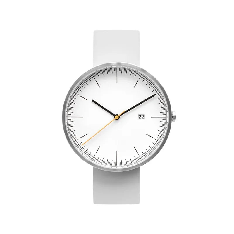 Design Sense Watch B202 Schlichte Herrenuhr im trendigen Retro-Design, wasserdicht, Edelstahl