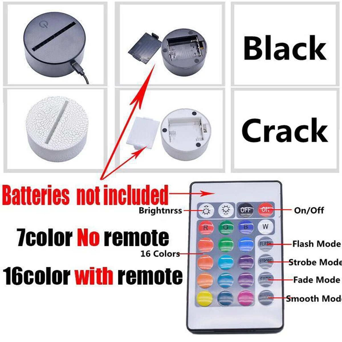 Do Not Disturb Gamer at Work Night Light 16 Colors Changing Gamepad 3D Illusion Lamp For Playstation4 For Men Teenagers and Kids