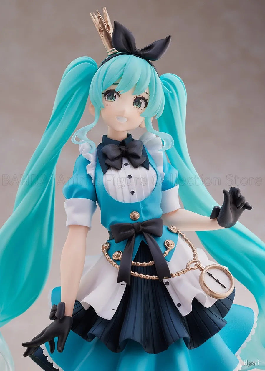 Hot Sale Original TAITO Sakura Future Carrying A Lantern Alice Princess Ver. Anime Figure Kawaii Model Toys