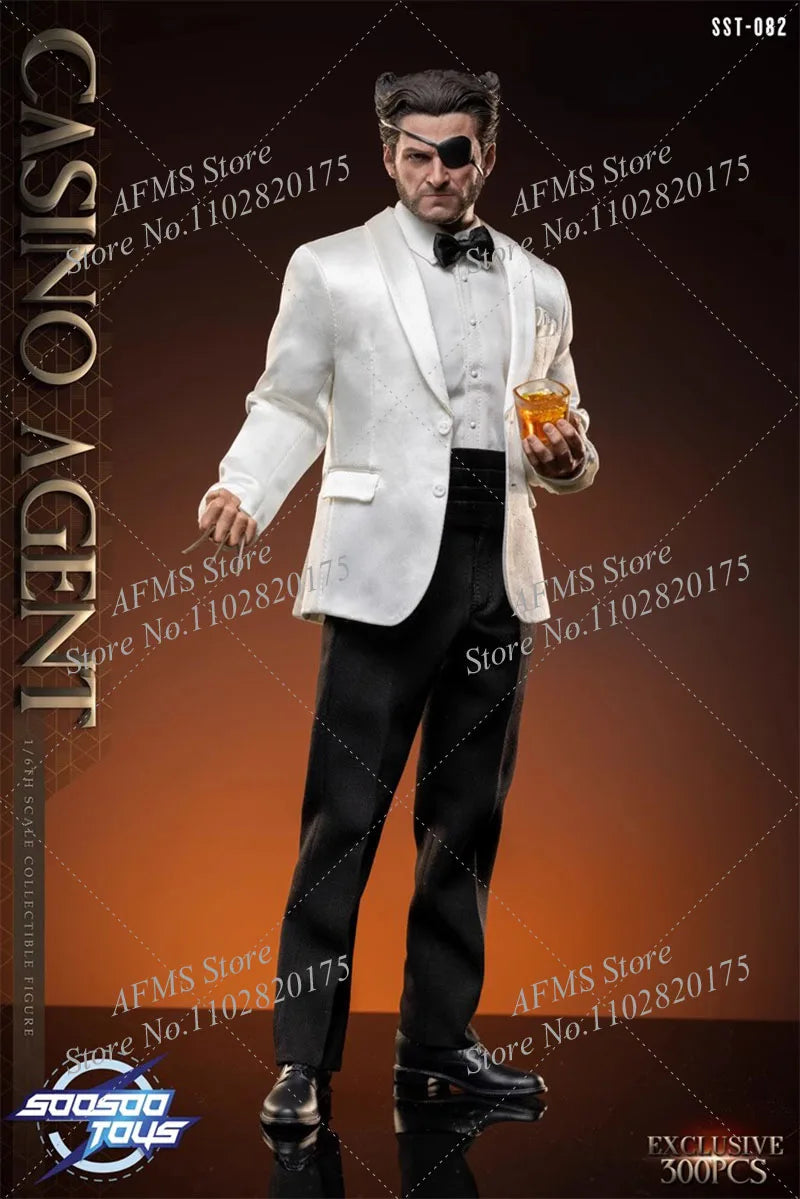 SOOSOOTOYS SST-082 1/6Men Soldier X-Men Origins Wolverine Hugh Jackman Casino Version Full Set 12Inch Action Figure Body Toys