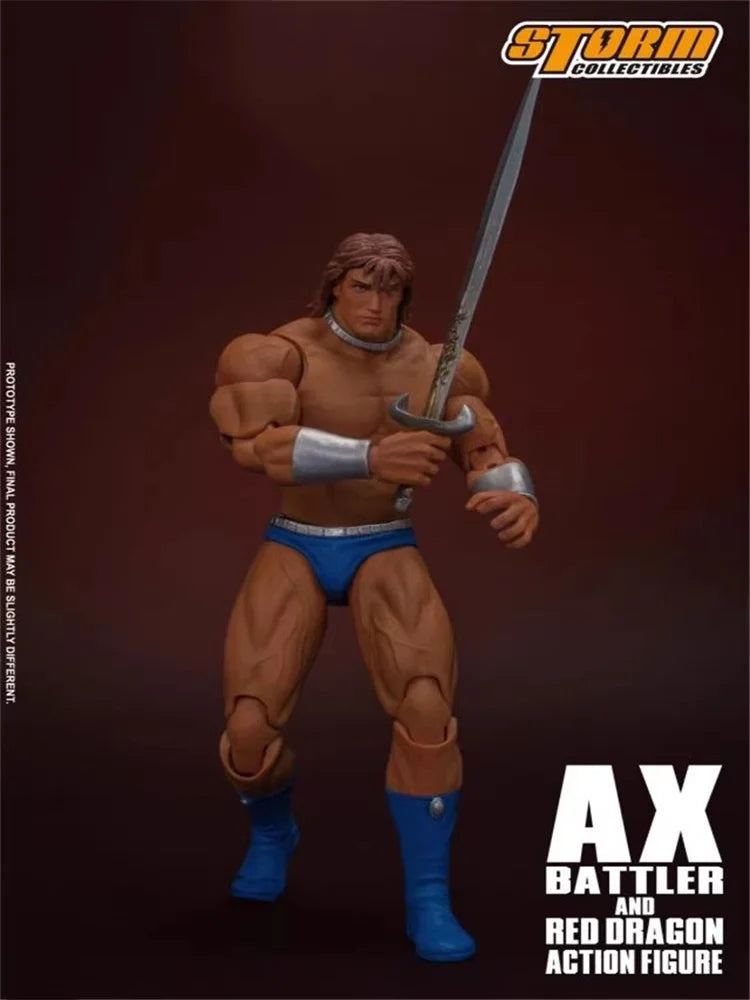 Storm Toys 1/12 AX BATTLER AND RED DRAGON Skeleton Soldier Set 6" Action Figure Model ToyIn Stock Collection