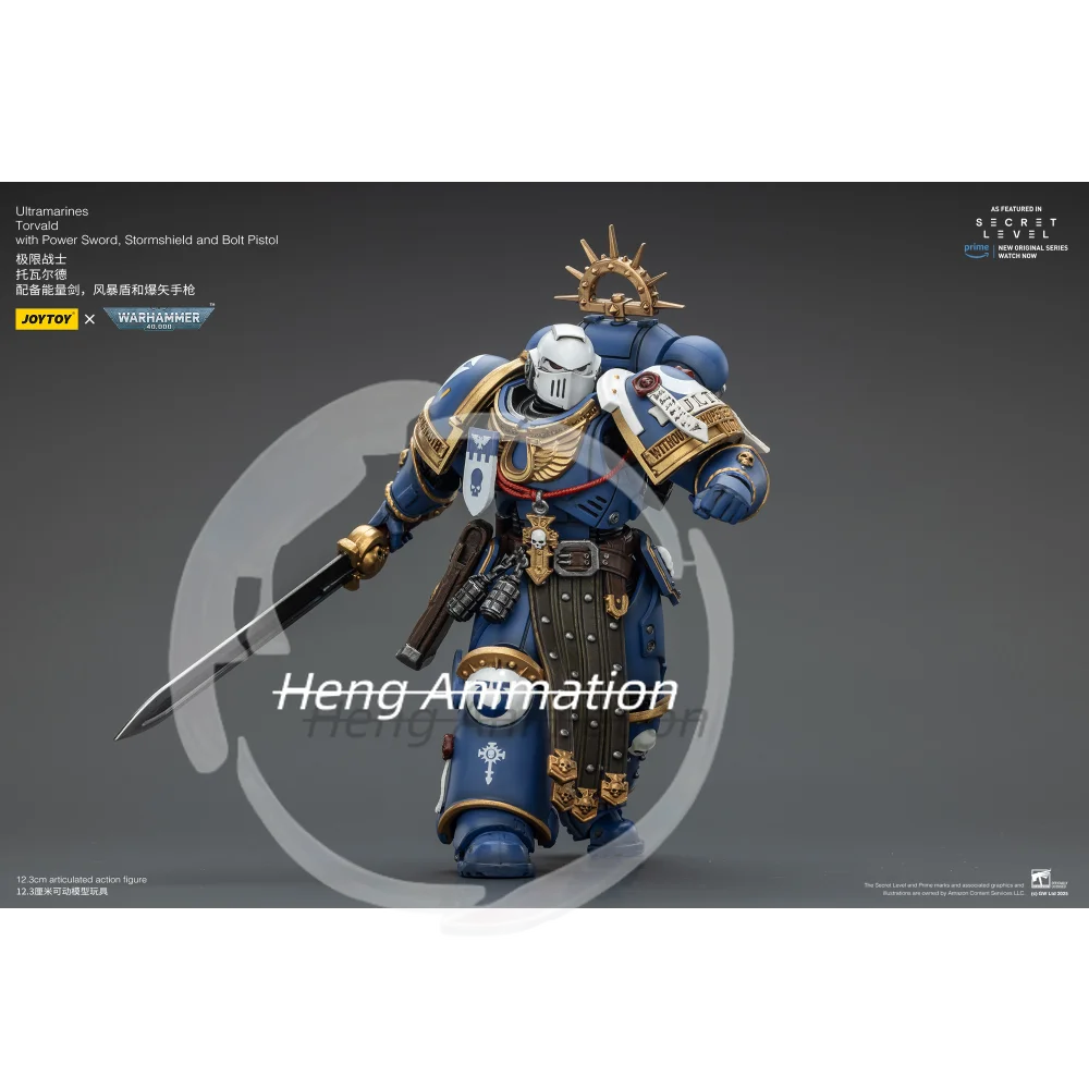 New Product: JOYTOY "Warhammer 40K" Ultramarines Titus Metaurus Torvald Brand-new Articulated Figure Models