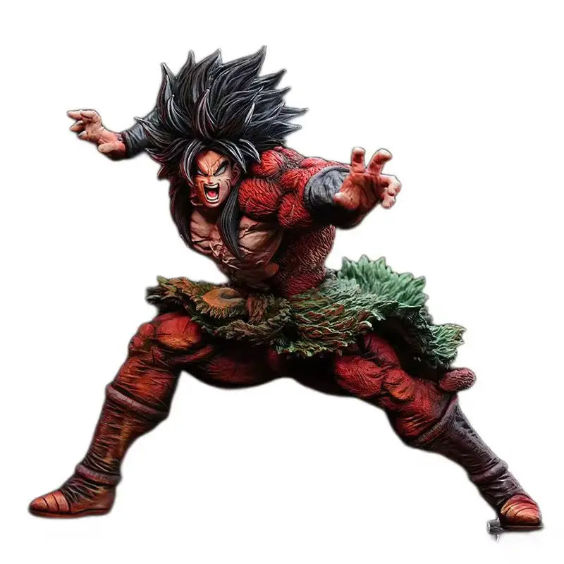 Dragon Ball Broli Super Saiyajin 28 cm handgefertigte Animationsfigur Modell Statue Sammlerstück Desktop-Dekoration Actionfigur Geschenk