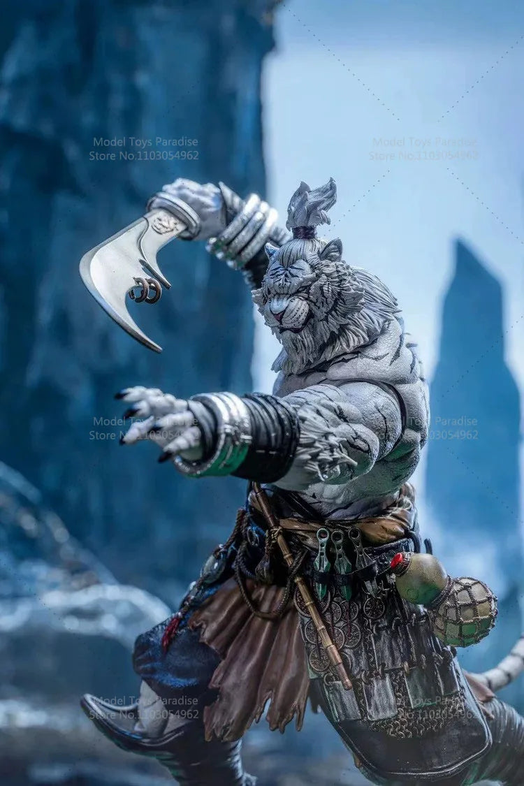 Maestro Union 1/12 Collectible Toys Hermit Old Man White Tiger variant Color Ver. Fury Planet Soldier 22CM Action Figure Model