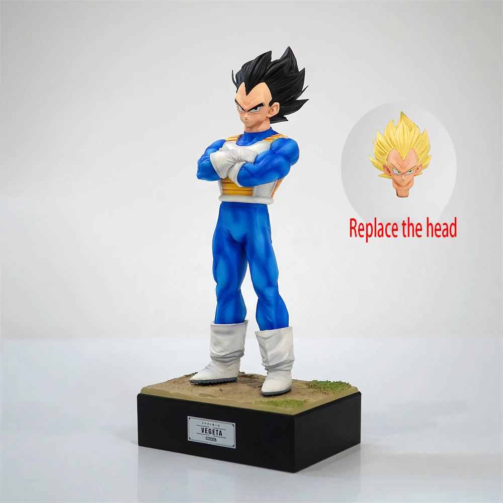 Anime Dragon Ball Z Majin Vegeta Figure Vegeta Figurine 28cm Pvc Action Figures Gk Statue Collection Model Toys Gifts