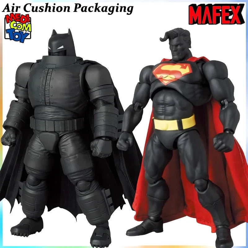 MEDICOM TOY Genuine MAFEX Series Batman Superman Exhibition Limited Soldier Ark Fall The Knight Returns Action Figures Model Toy