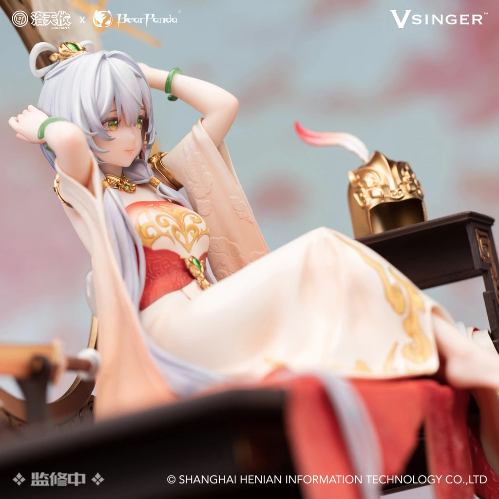 In Stock Vsinger Luo Tianyi×BearPanda 1/6 Mulan Ci Ver. Ornament Model Anime Peripheral Action Figure Collection Gift