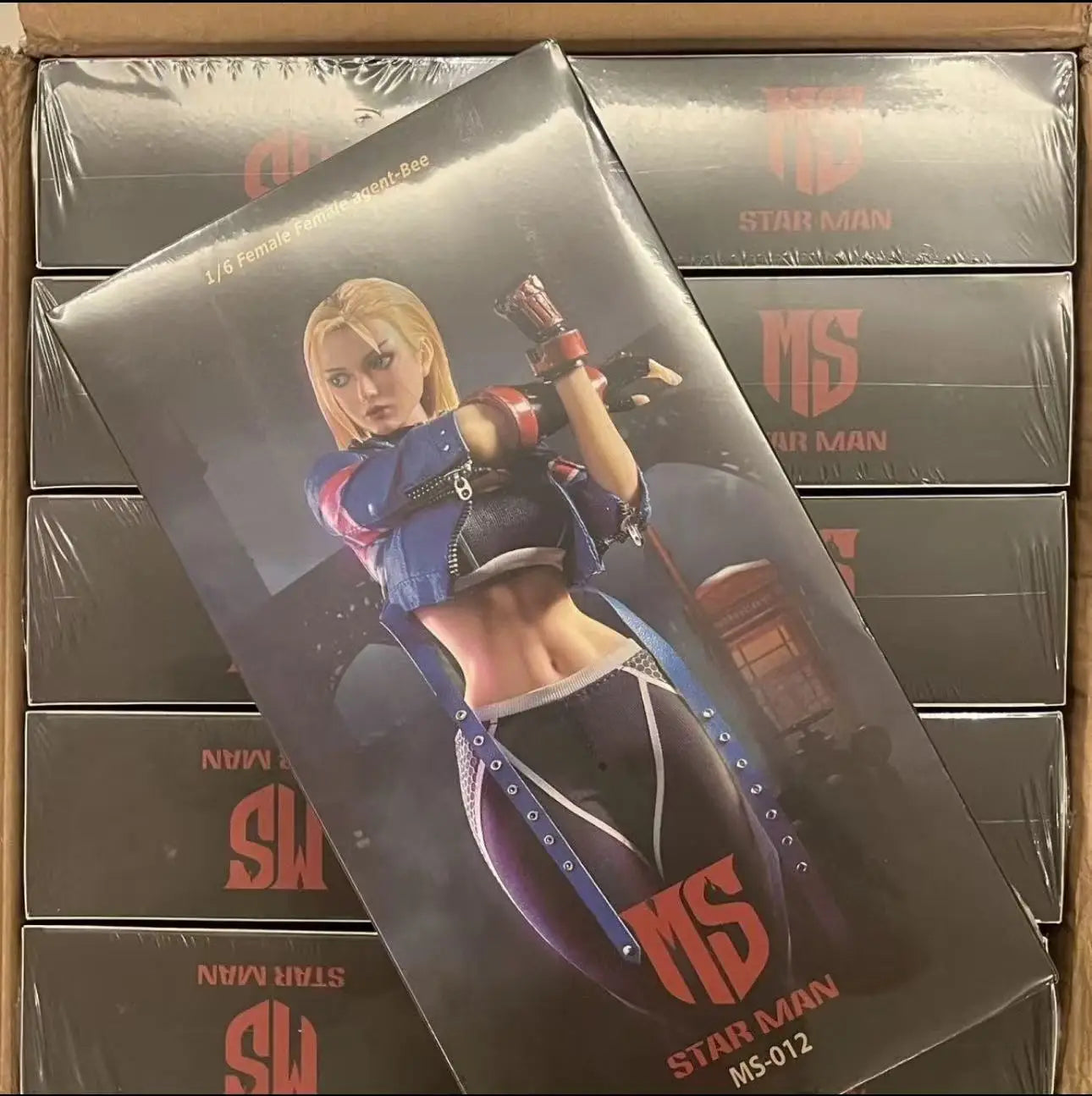 Starman Jiami Starman 1/6 Street Fighter 6 Jiami  Movable Rubber Doll MS-012