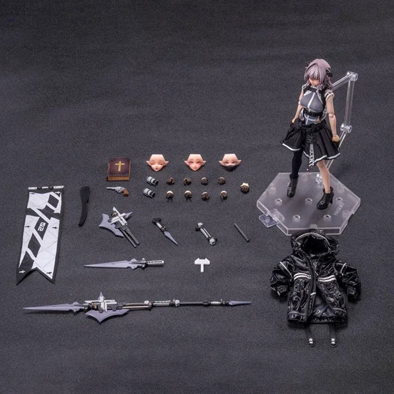 [Shipping Quickly] 1/12 Scale Male/Female HASUKI PA006 SA02 PA009 Full Set 6inch  Action Figure Model Toys Collectible