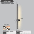 Touch Schalter Dimmbare LED Wand Lampen Dekor für Flur Schlafzimmer 360 ° Rotation LED Wand Lichter Innen Wand Leuchte Beleuchtung Hause