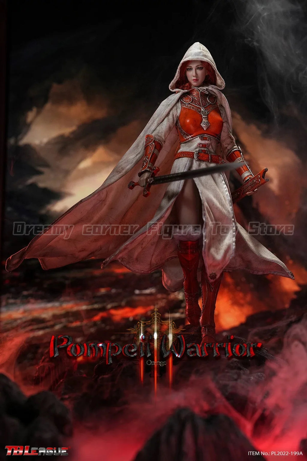 【In Stock】Original TBLeague PL2022-199A PL2022-199B Pompeii Warrior Orange Blue 1/6 Action Figure Toy Model Collection