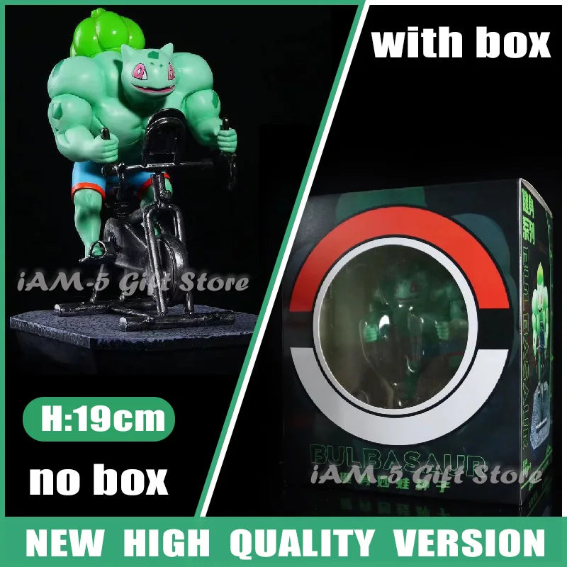 Pokemon Spielzeug GYM Figuren Cartoon Fitness Muskelmann Actionfigur Charmander Bulbasuar Squirtle Gengar Fit Modell Anime Spielzeug