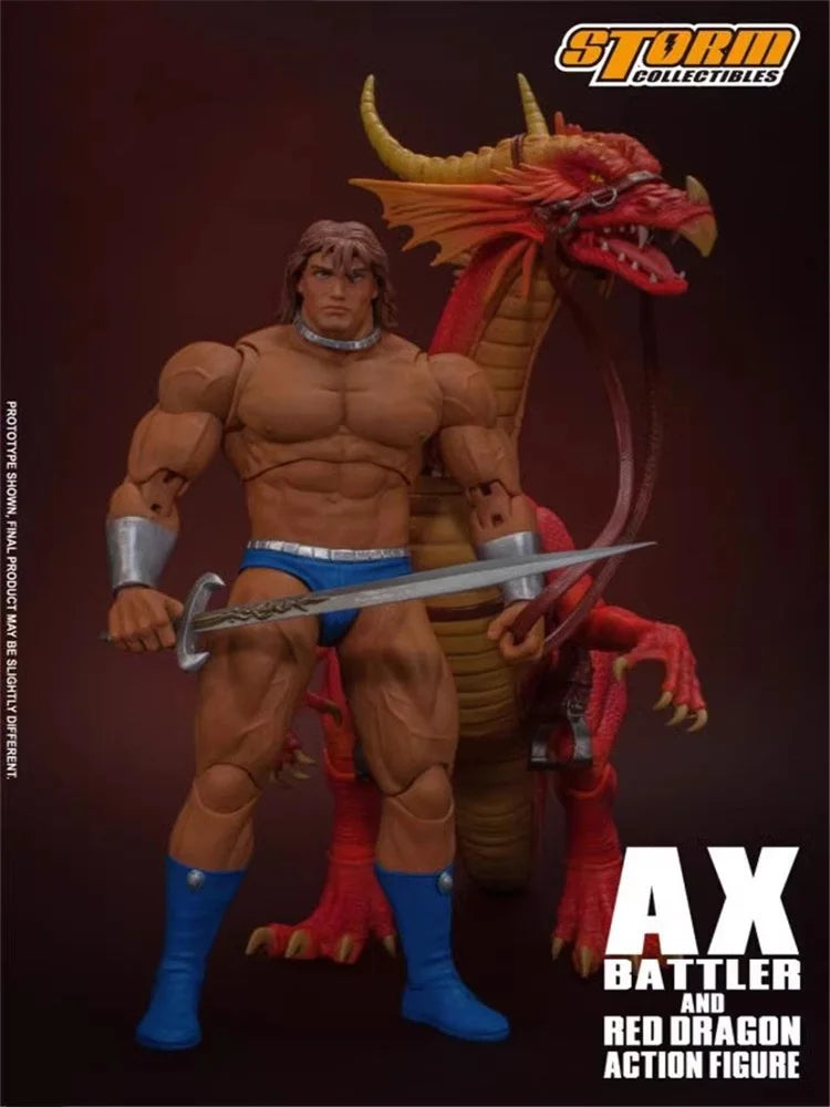 Storm Toys 1/12 AX BATTLER AND RED DRAGON Skeleton Soldier Set 6" Action Figure Model ToyIn Stock Collection