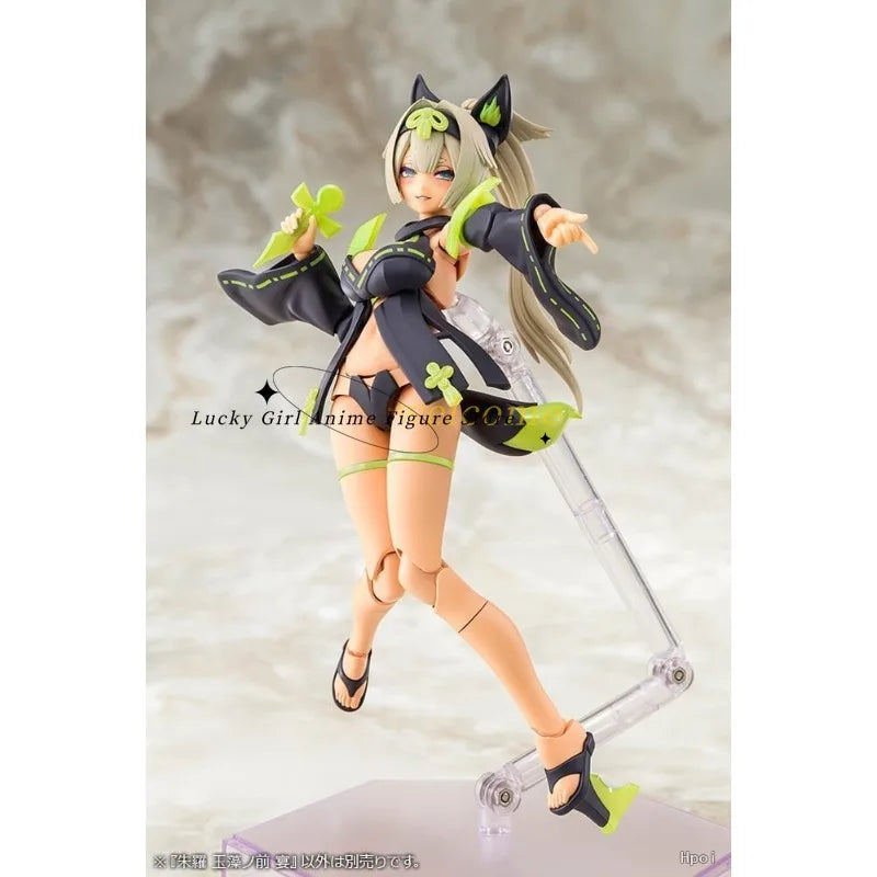 -In Stock Original Kotobukiya Megami Device Shura Tamamo Mae Banquet (Utage) Mecha Assembly Models Ornaments Toys Boys  Statue