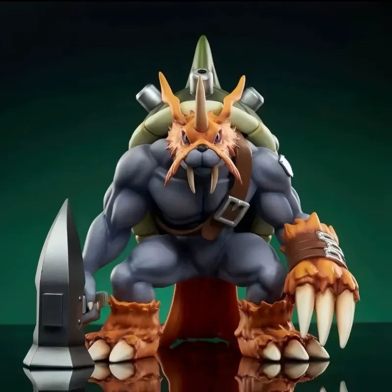 In-Stock Hot 21cm/8.27in Anime Digimon Adventure Figure Zudomon Action Figures Pvc Statue Collection Model Toys Gifts