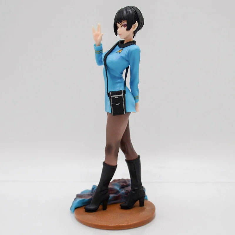 20cm Star Trek Bishoujo Vulcan Science Officer Anime Figure Command/Operation Officer Action Figure Collectible Model Doll Toys