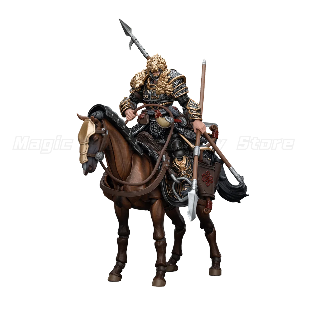 【MT】JOYTOY Dark Source Jiang Hu Northern Hanland Empire White Feather Armored Horse Toy 1/18 Action Figure