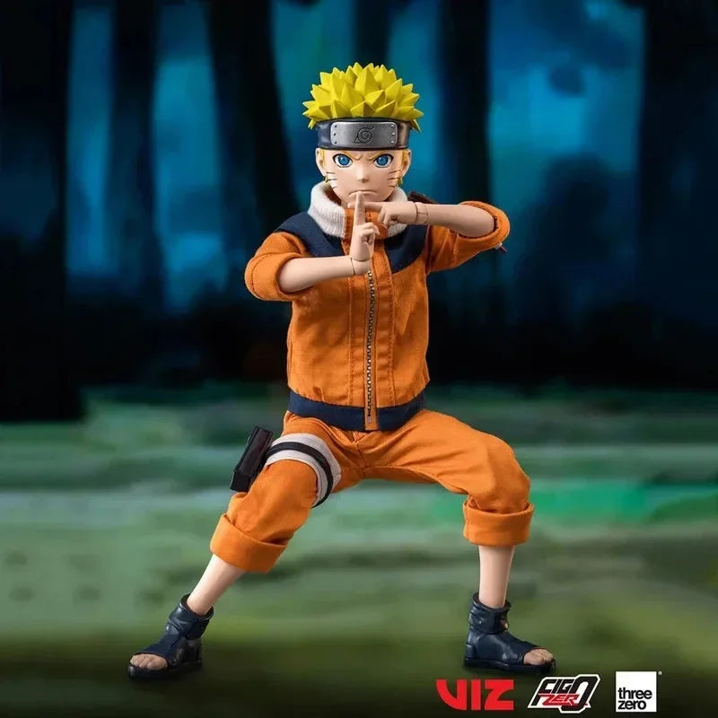 NARUTO Uzumaki Naruto Threezero FigZero 1/6 PVC 25CM Original Anime Action Figure Model Collection Boxed Toys Gifts In Stock