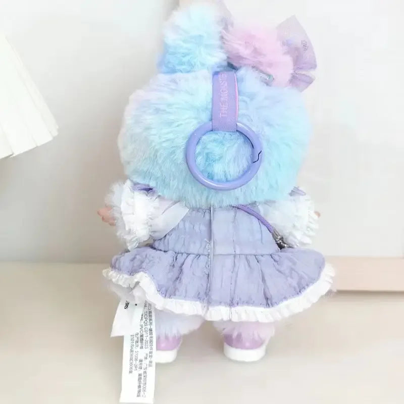 Labubu V3 0 High Energy Vinyl Plush Doll Blind Box Pendant Lucky Purple Butterfly Fairy Baby Clothes Skirt Cute Kawaii Fashion