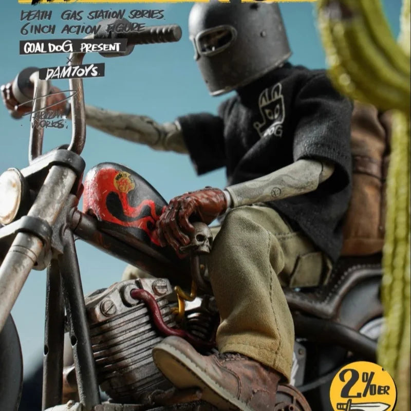 In Stock Coal Plant Black Dog Damtoys X Coaldog Model  Mr. Quiet  Desperate Gas Station Deluxe Edition Action Figure Gifts Toys