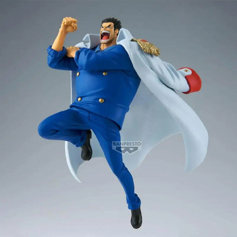 [Genuine Original] Bandai Banpresto One Piece Battle Record Collection Monkey.d.garp II Figure Model Collector Figurine Doll Toy