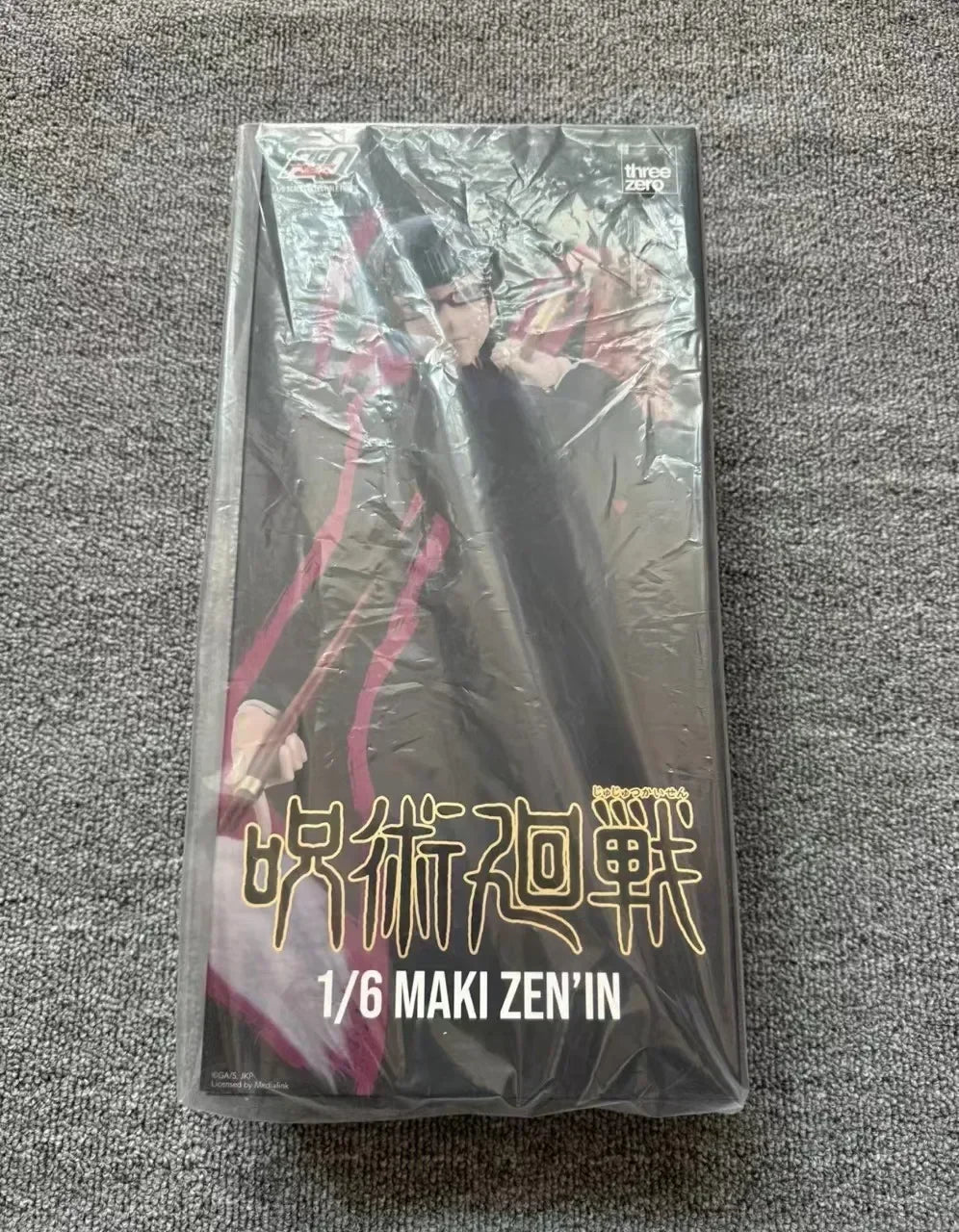 In Stock Threezero FigZero 1/6 Zenin Maki Anime Jujutsu Kaisen Original Action Figure Collectible Model Dolls Statuette Toys