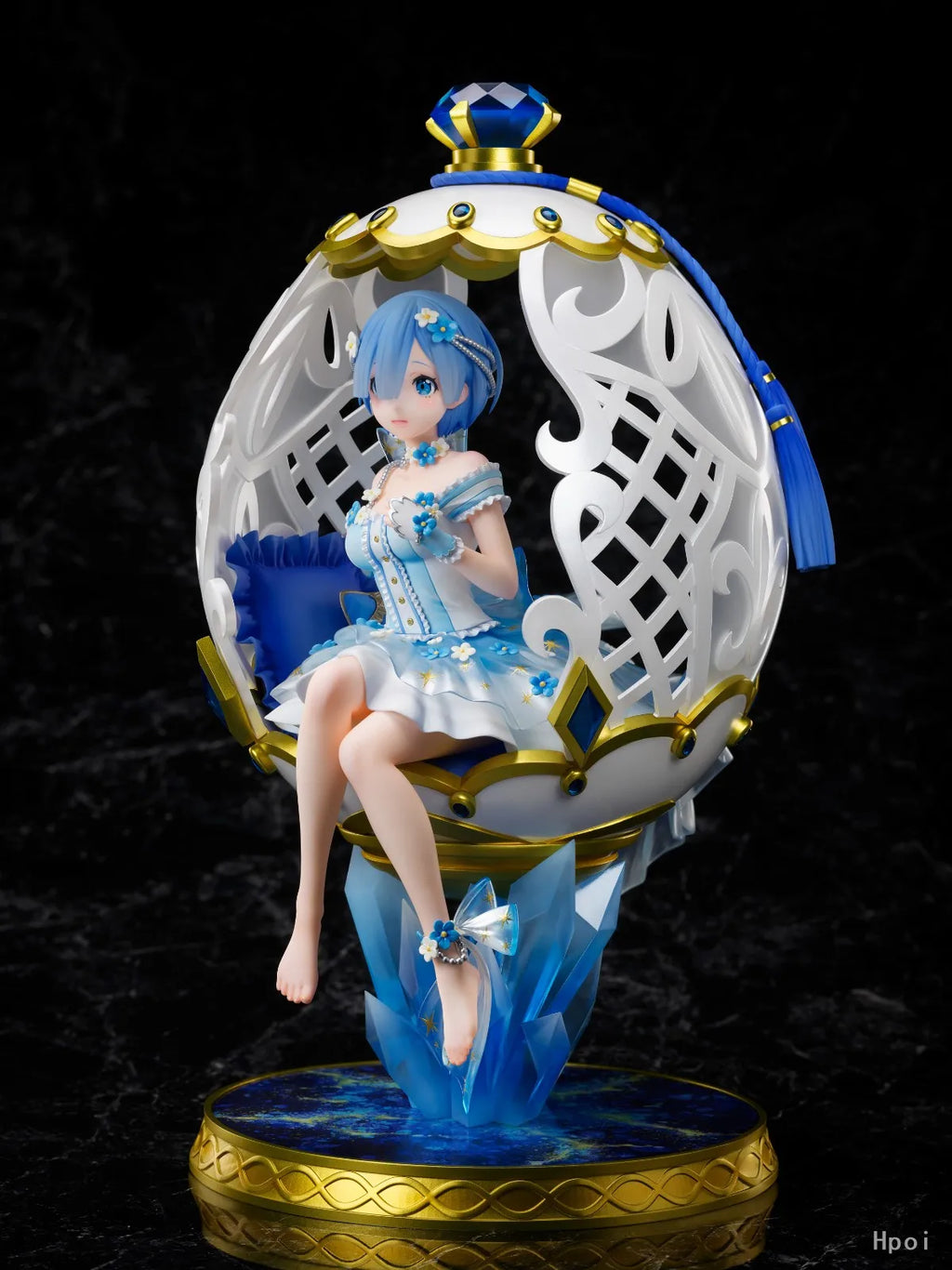 【UA】F:NEX Re: Life in A Different World From Zero Rem Egg Sculpture Art Scale 1/7 Figure Model Toy Gift