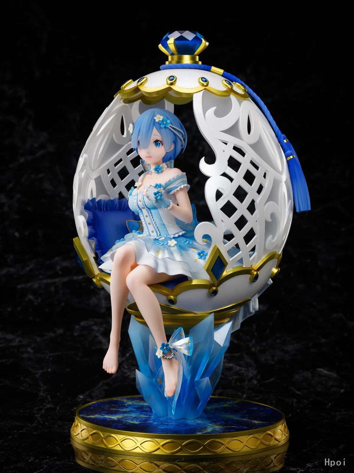 【UA】F:NEX Re: Life in A Different World From Zero Rem Egg Sculpture Art Scale 1/7 Figure Model Toy Gift