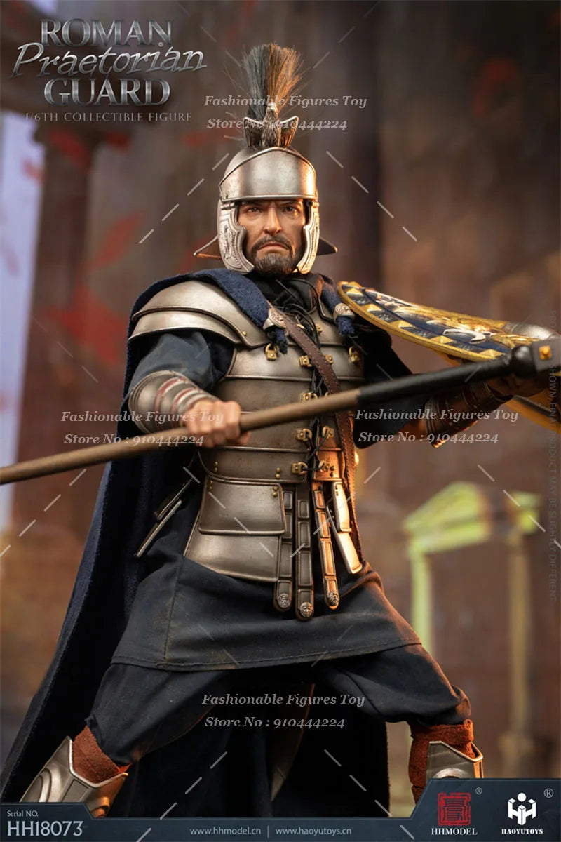HHMODEL HAOYUTOYS  1/6 Men Soldier Imperial Legion Silver Armor Roman Guard Full Set 12Inch Action Figure Model Toys