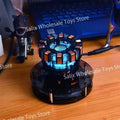 Iron Man Metal Maglev MK2 MK1 Model Toys 1.0 2.0 Chest Lamp Super Hero 1:1 Arc Reactor Light Arc Desktop Decoration Customized