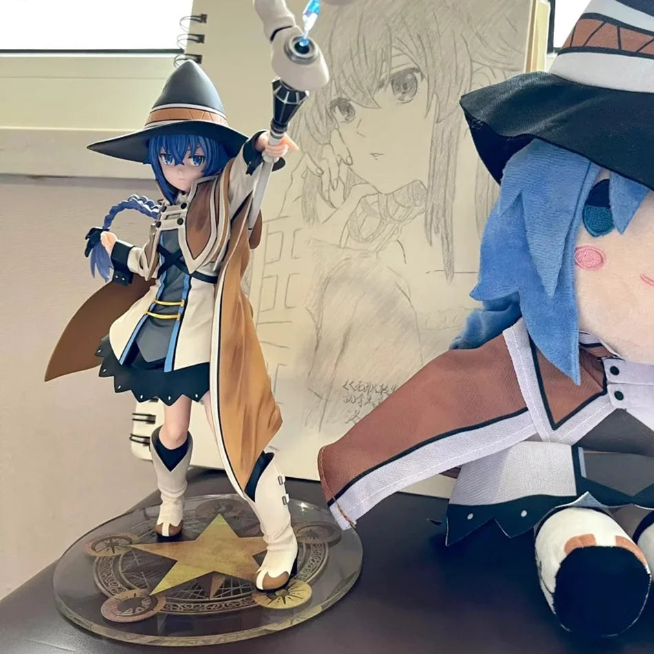 Zauberer Roxy Migurdia 25 cm Actionfigur Mushoku Tensei: Jobless Reincarnation PVC Anime Figur Statue Sammlung Spielzeug