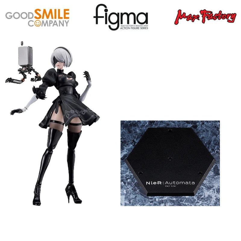 Good Smile Original Max Factory figma A2 649 2B 643 NieR:Automata Ver1.1a Anime Action Figures Kids Gift Collectible Model