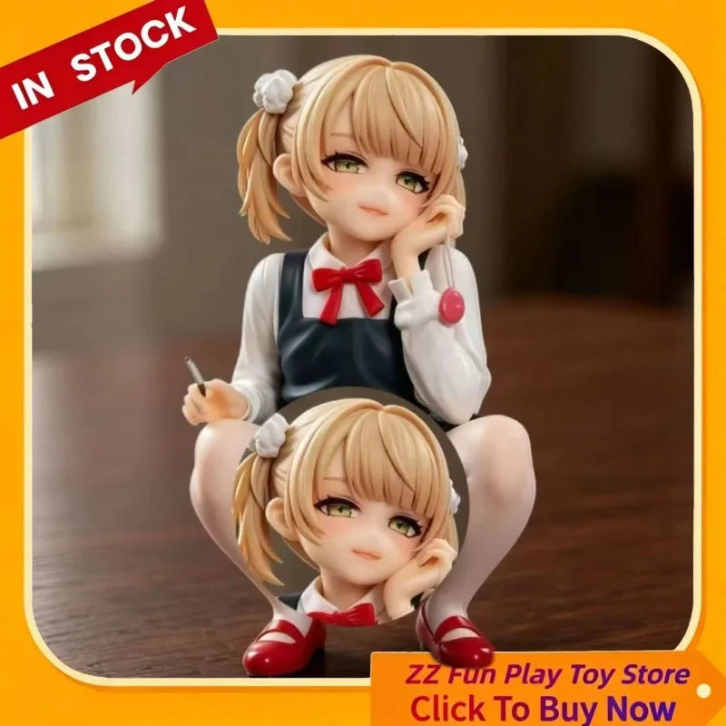 15cm Virtual YouTuber Shigure Ui Anime Girl Figure  Hanazono Serena Figure Anime GK Figure Tide Play Model Statue Ornament Gifts