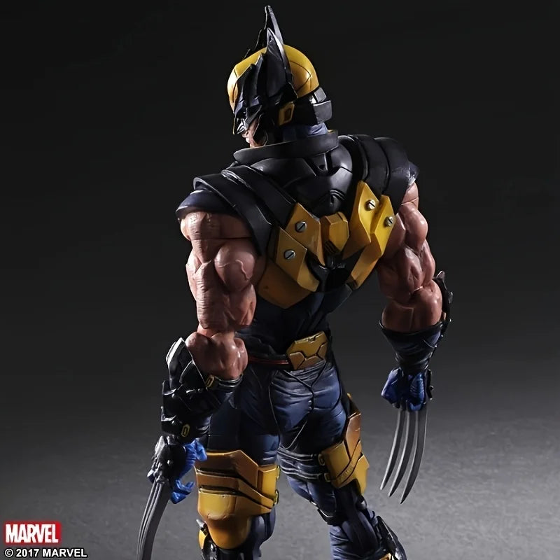 Marvel Genuine Wolverine Wolf Uncle Model Figurine Ornament